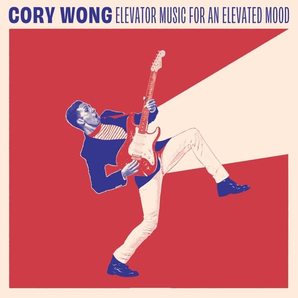 Cory Wong playing guitar on the Elevator Music for an Elevated Mood cover